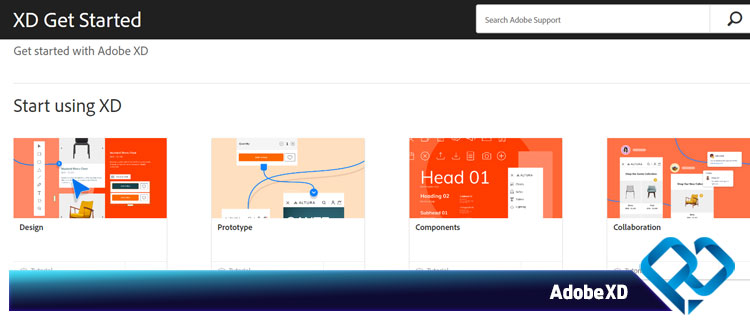 Adobe XD ابزار طراحی رابط کاربری