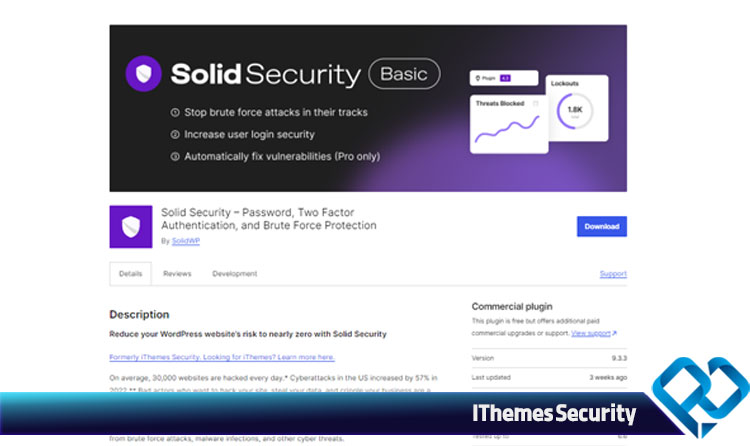 تغییر آدرس ادمین وردپرس با افزونه آیتم سکوریتی (IThemes Security)