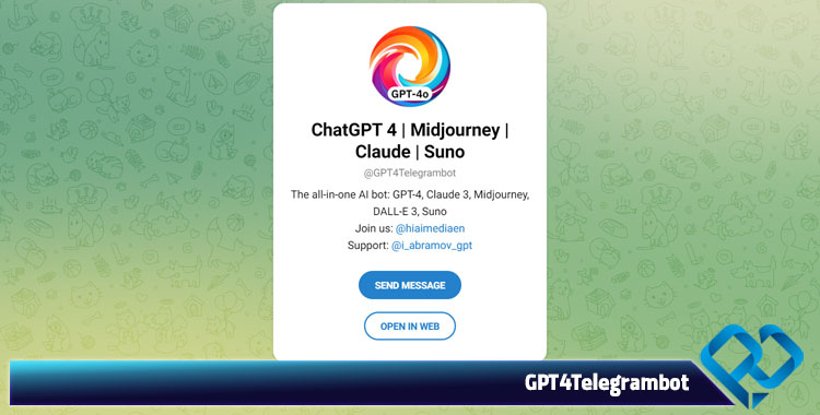 ربات GPT4Telegrambot