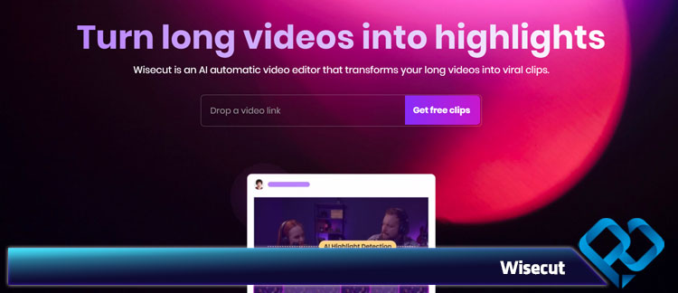 هوش مصنوعی ساخت ویدیو Wisecut