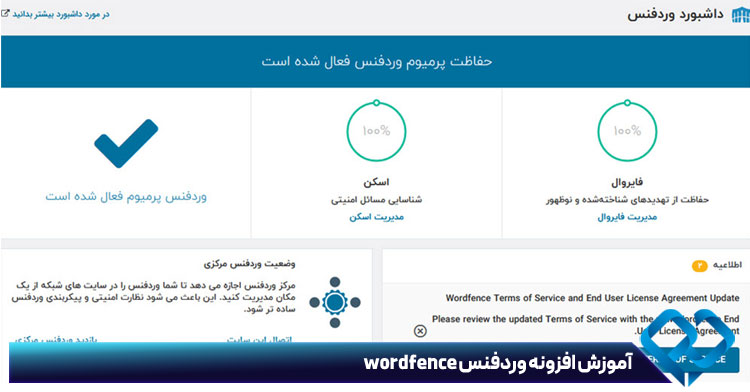 آموزش تنظیمات افزونه امنیتی wordfence